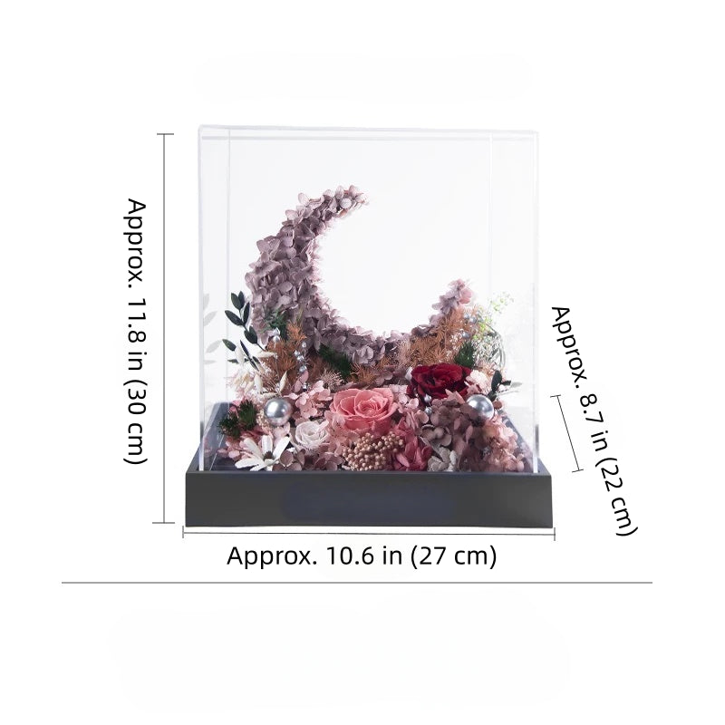 Preserved Flower Moon Arrangement