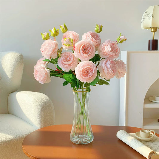 Artificial Rose Bouquet Home Decor Arrangement